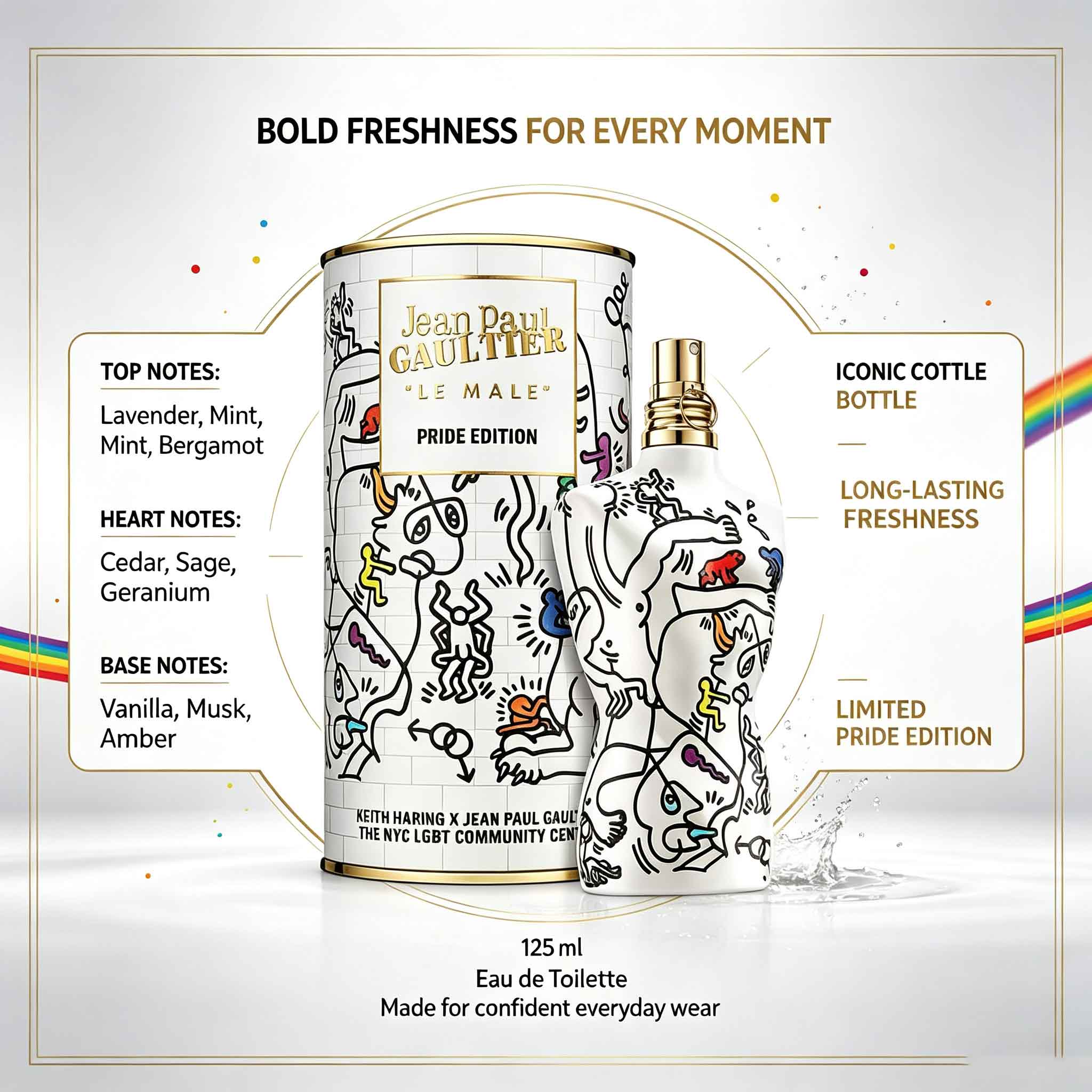 น้ำหอม Jean Paul Gaultier Le M - Perfume La Fragrance บทวิจารณ์และราคา