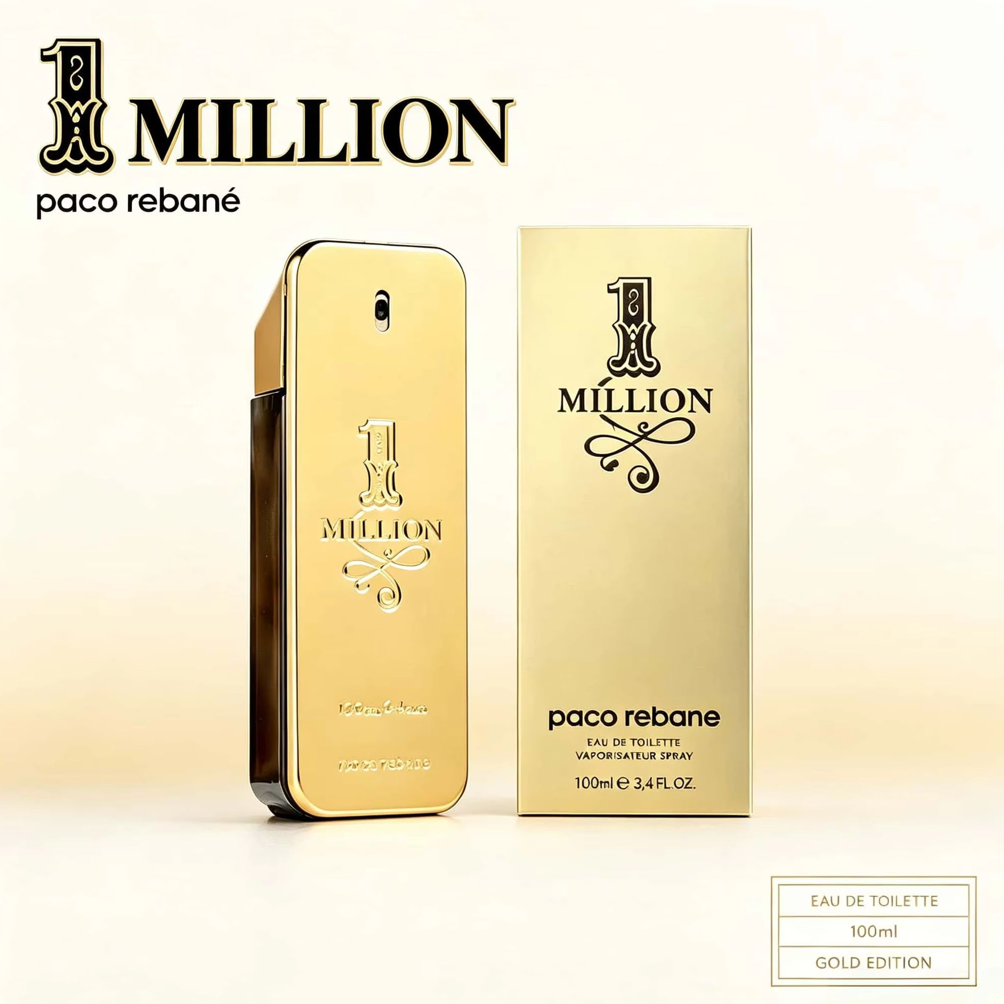 Paco Rabanne 1 Million Eau de  - Perfume Luxury Fragrance บทวิจารณ์และราคา
