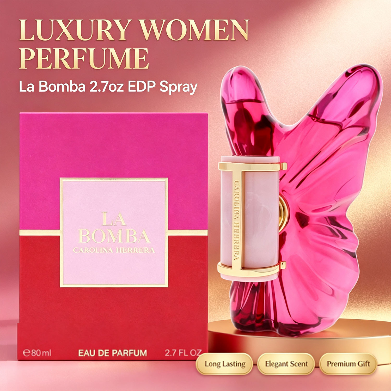 น้ำหอม Carolina Herrera La Bom - Perfume La Fragrance บทวิจารณ์และราคา